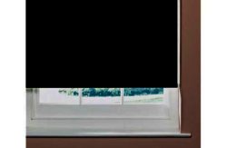 ColourMatch Thermal Blackout Roller Blind - 4ft - Jet Black